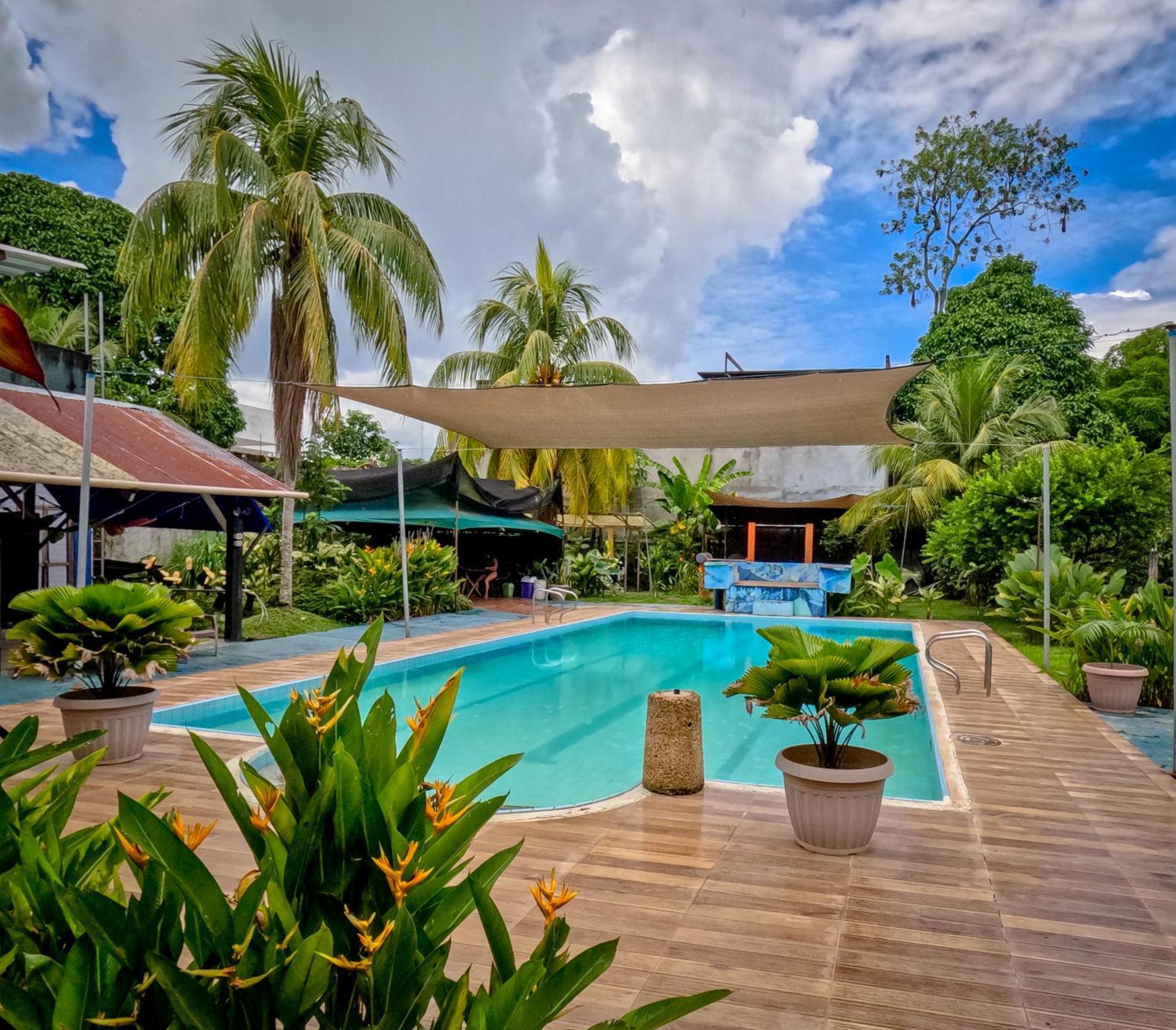 Hostel Casa De Las Palmas Tours ليتيسيا المظهر الخارجي الصورة